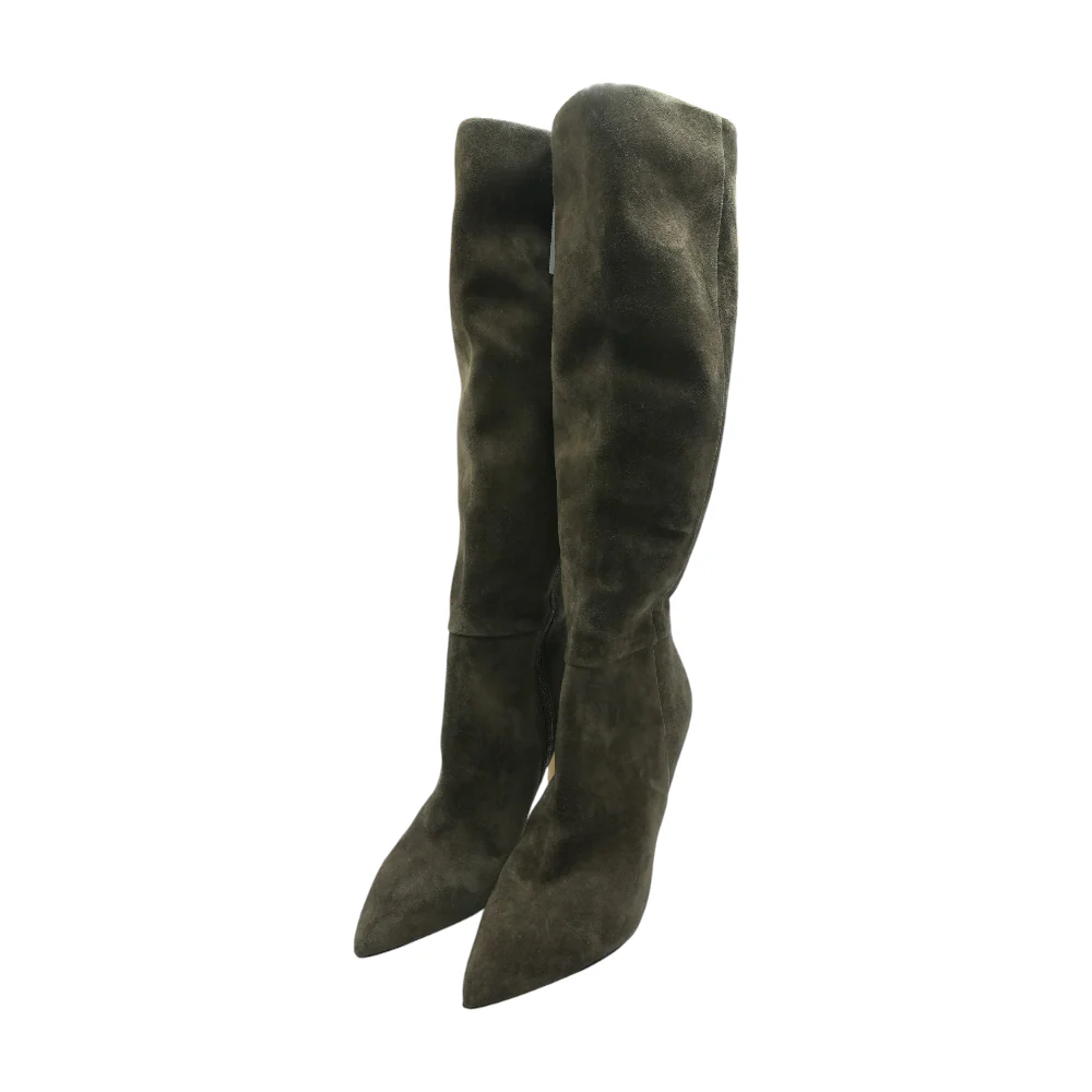 Brown Knee-High Boots