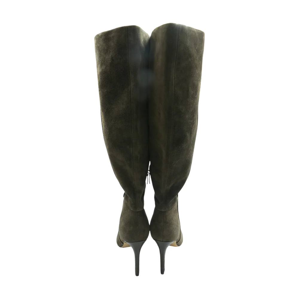 Brown Knee-High Boots - Image 2