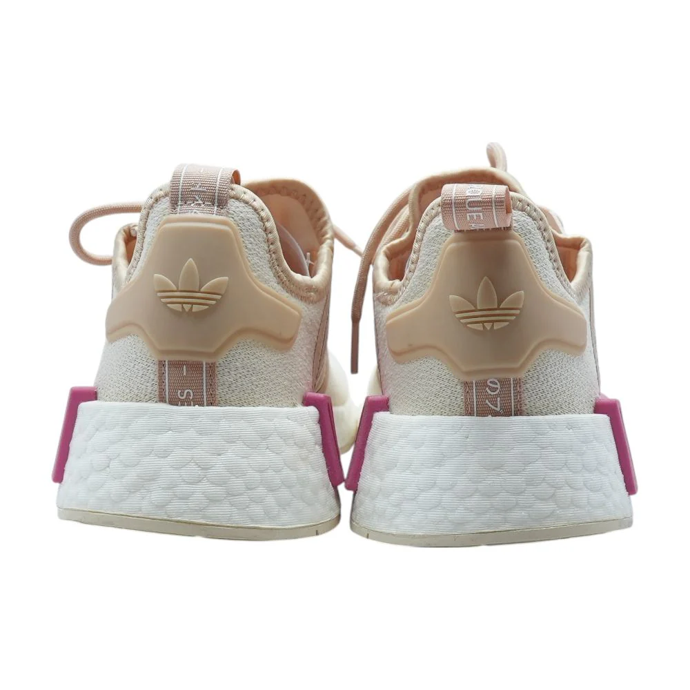 NMD R1 Beige Low Top Athletic Shoes - Image 2
