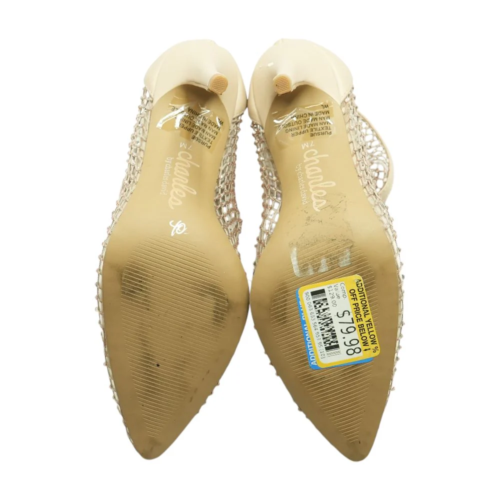 Nude Stiletto Heels - Image 3