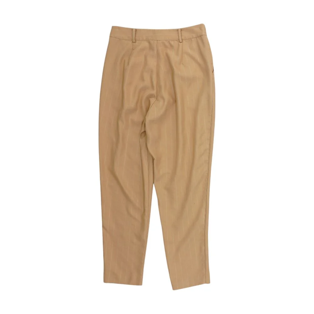Nude Striped Dress Pants - Image 2