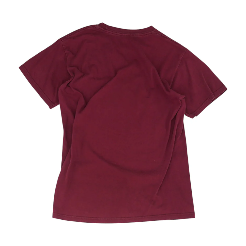 Maroon Solid T-Shirt - Image 2