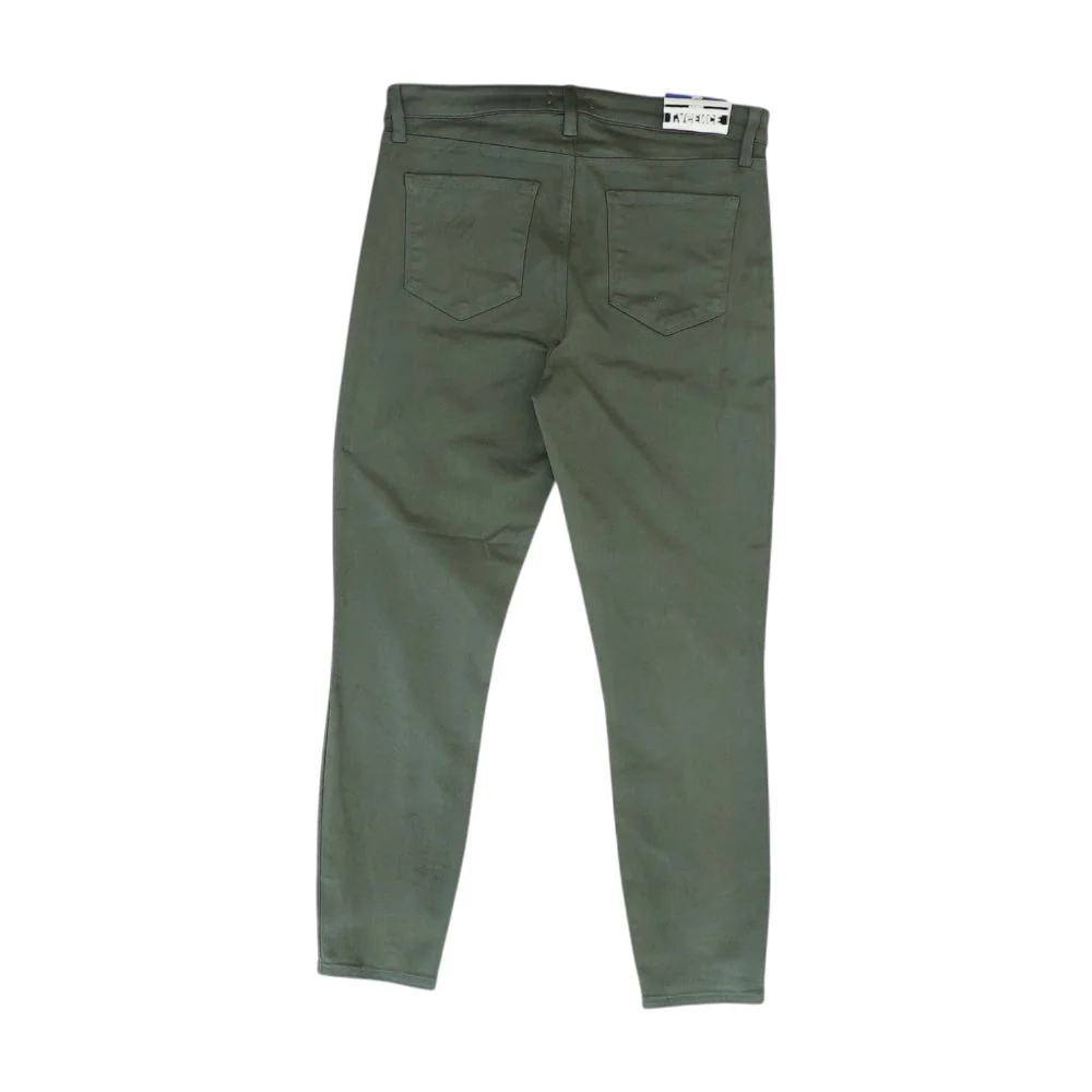 Olive High Rise Skinny Leg Jeans - Image 2