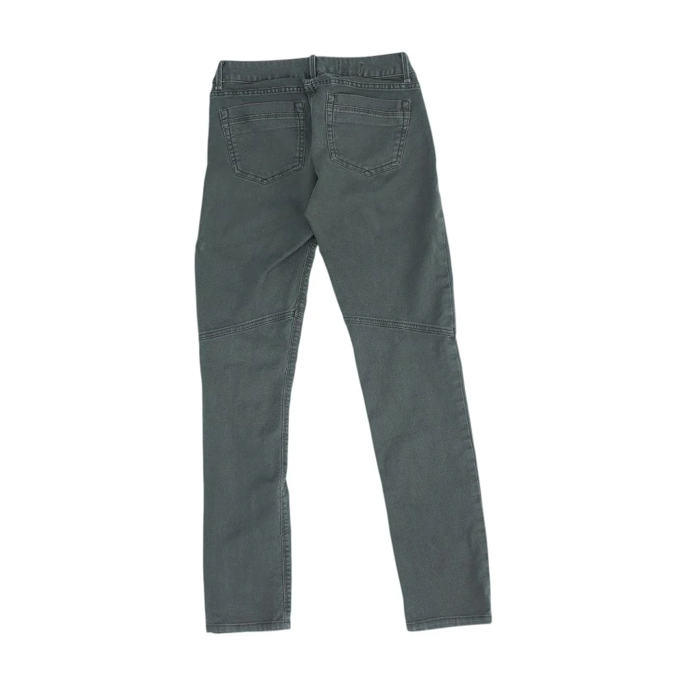 Olive Low Rise Skinny Leg Jeans - Image 2