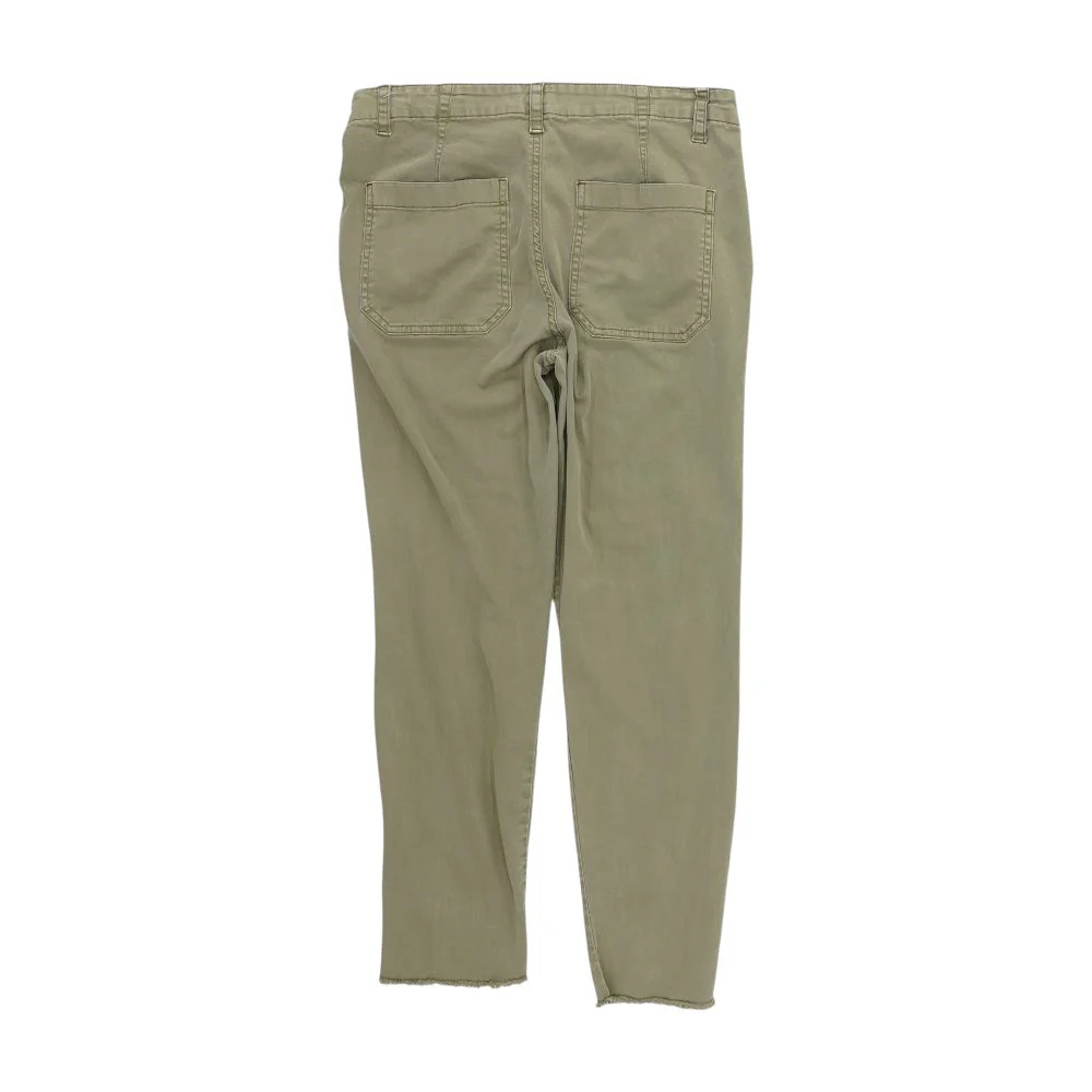Olive Solid Mid Rise Skinny Leg Jeans - Image 2