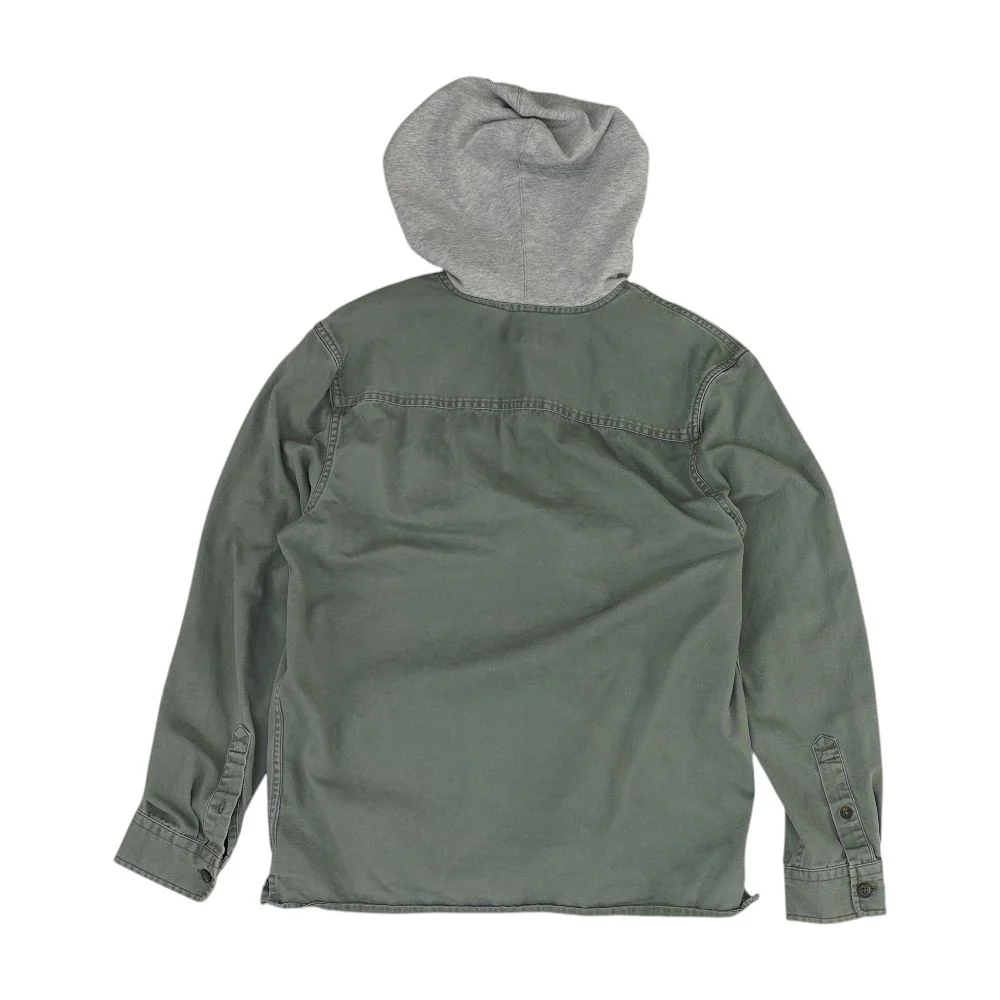 Olive Solid Outdoor Button Down - Image 2