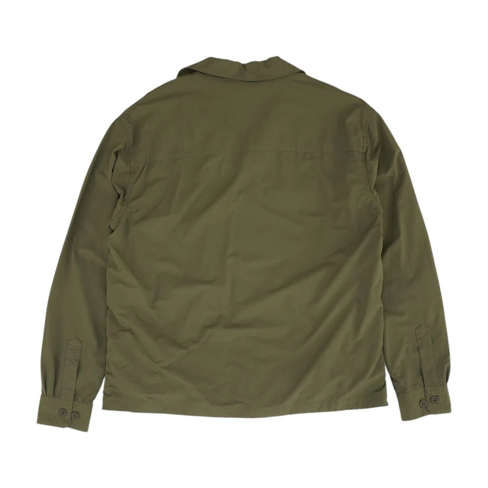 Olive Solid Outdoor Button Down - Image 2