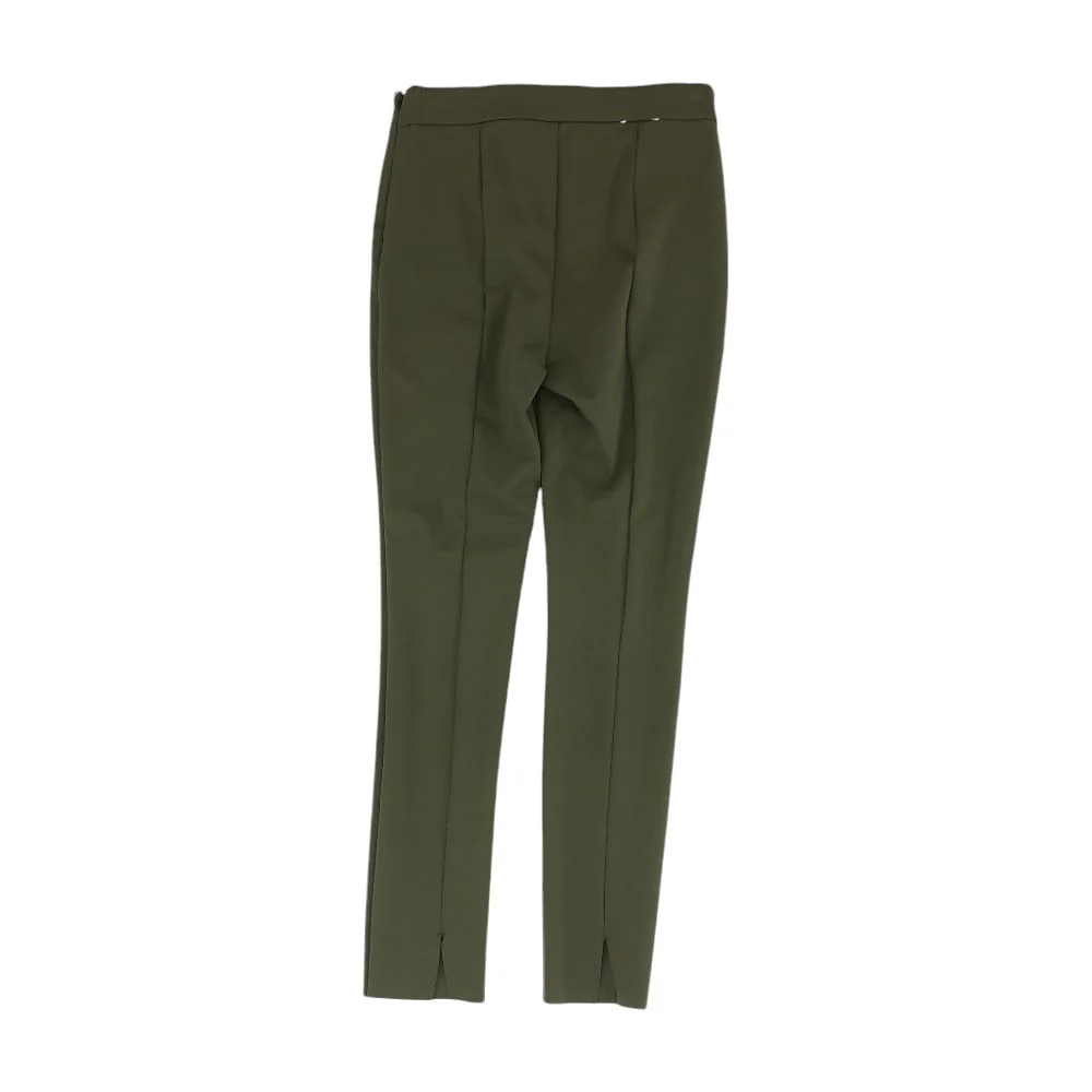 Olive Solid Pants - Image 2