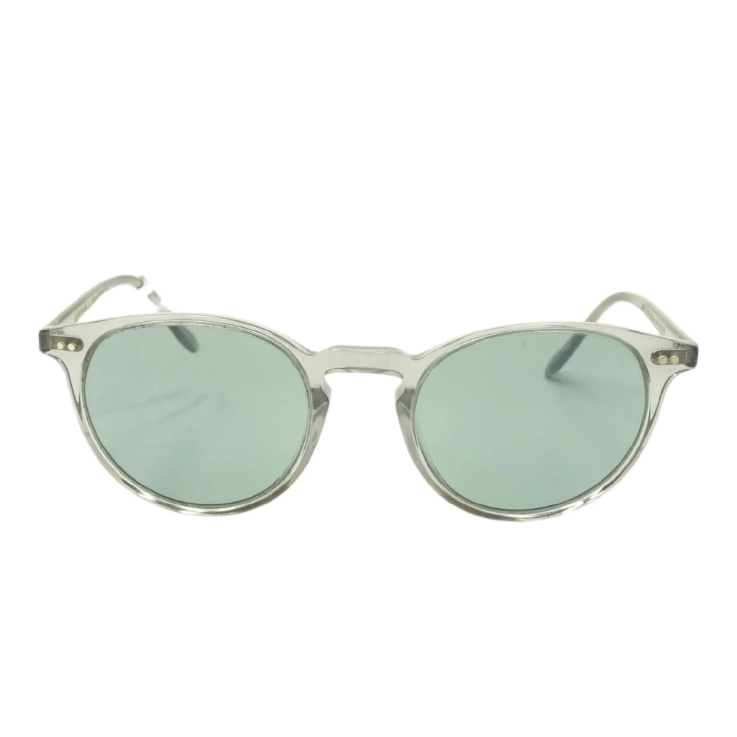 Gray Riley Sun Round Sunglasses - Image 2