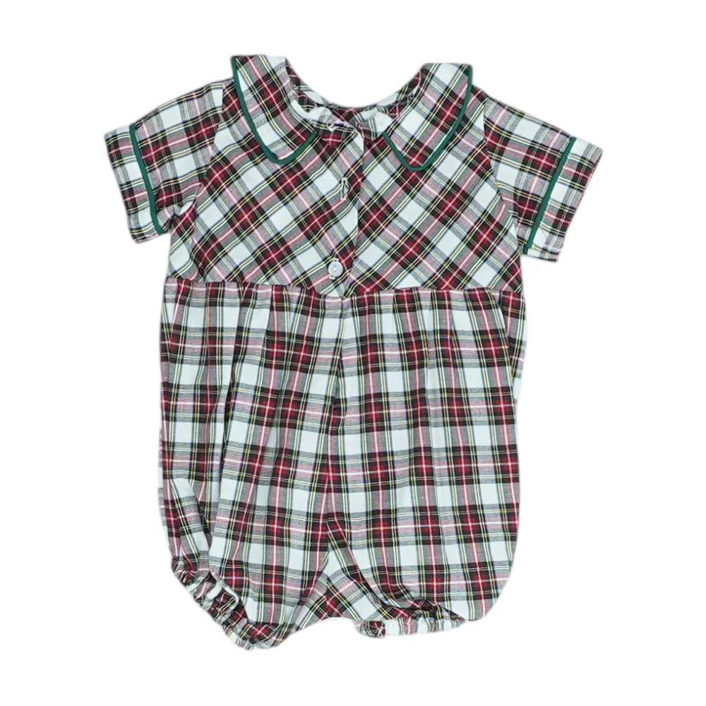 Red Plaid One-Piece - Image 2