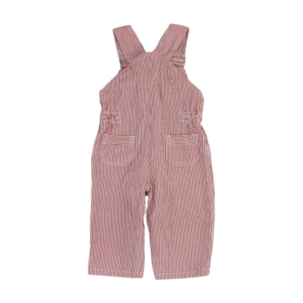 Vintage Red Striped One-Piece - Image 2