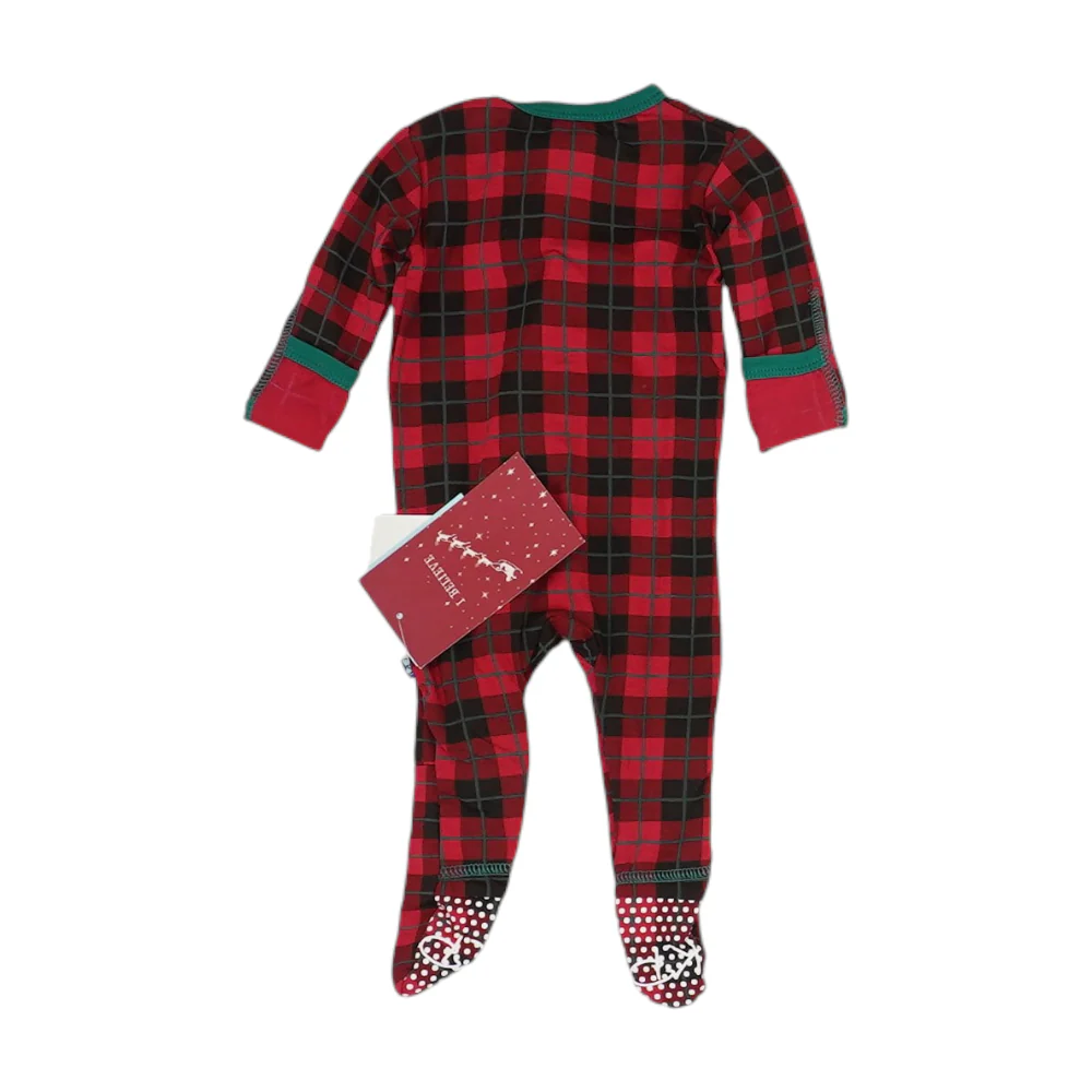 Red Plaid One-Piece - Image 2