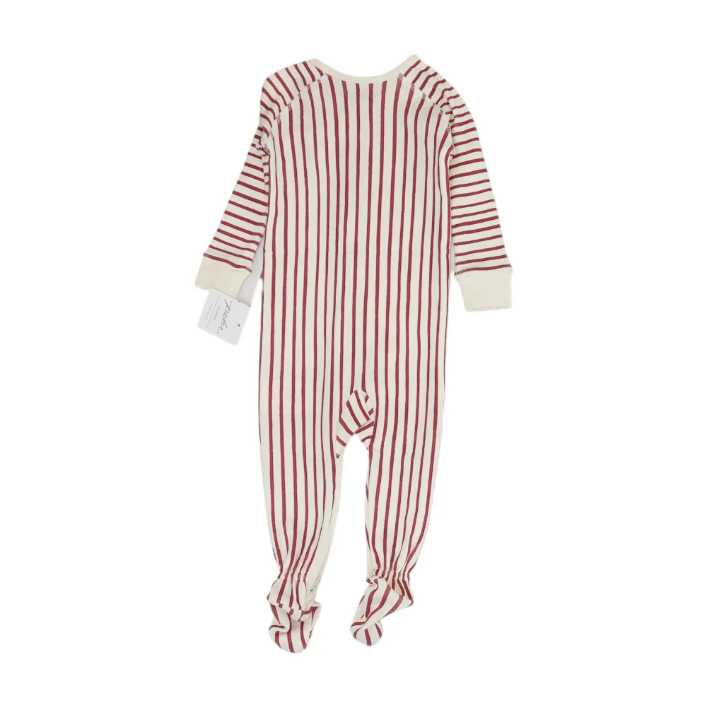 White Striped One-Piece - Image 2