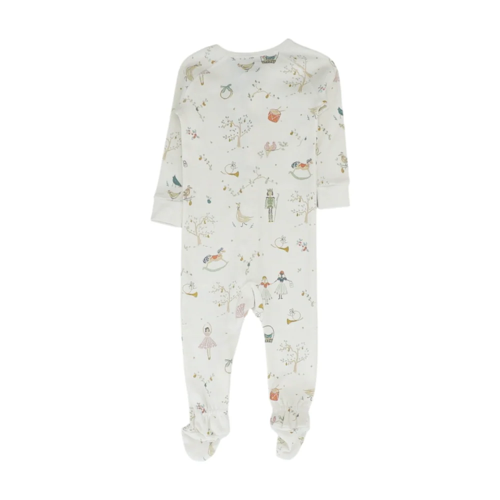 White Graphic One-Piece - Image 2