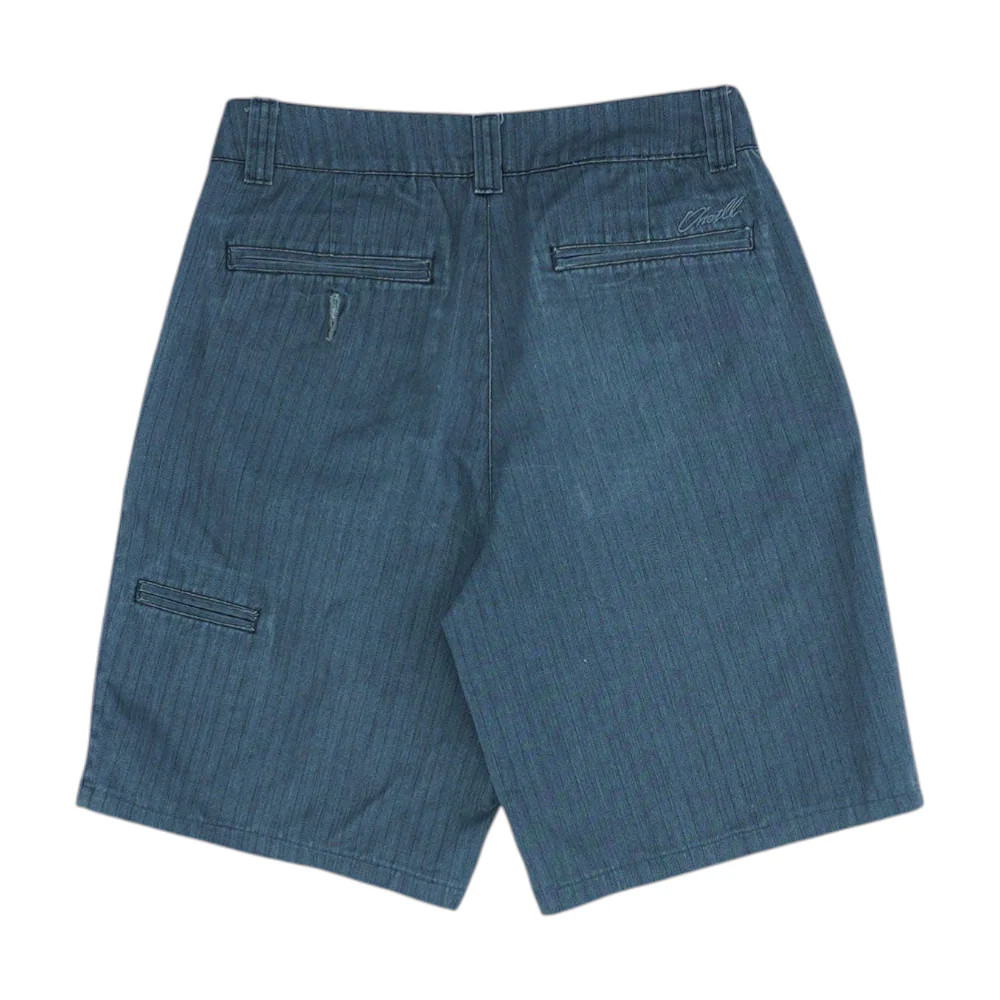Gray Graphic Chino Shorts - Image 2