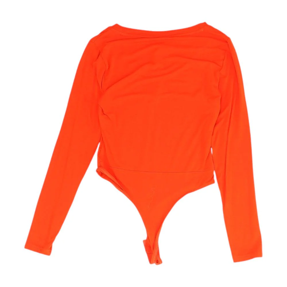 Orange Bodysuit T-Shirt - Image 2