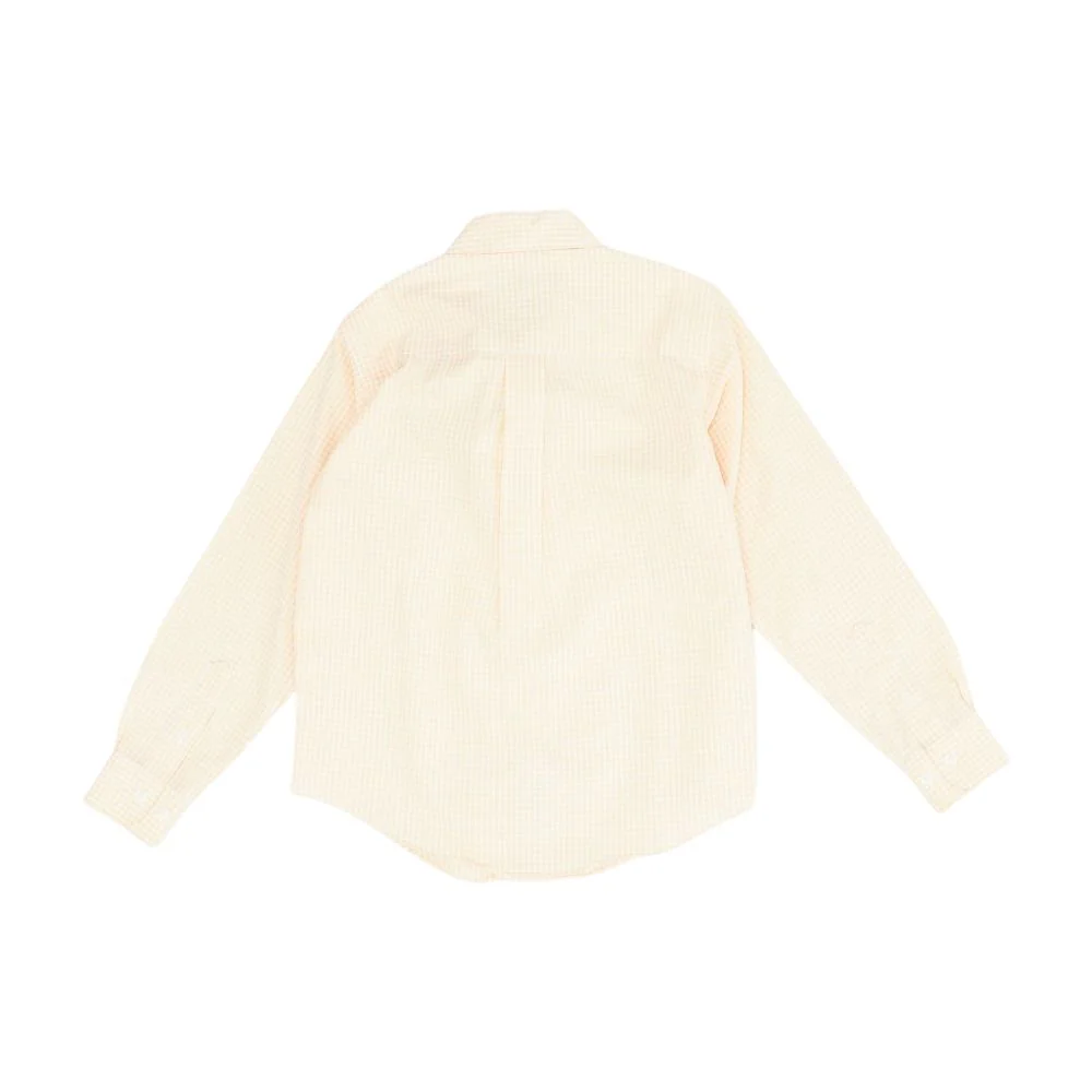 Orange Check Long Sleeve Button Down - Image 2