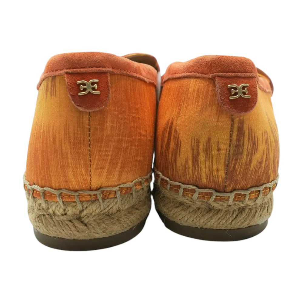 Orange Loafer Flats - Image 2