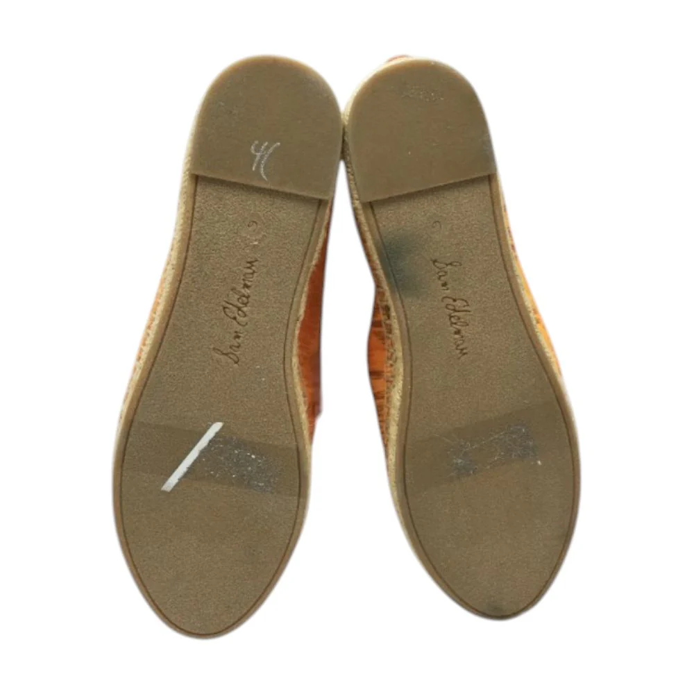 Orange Loafer Flats - Image 3