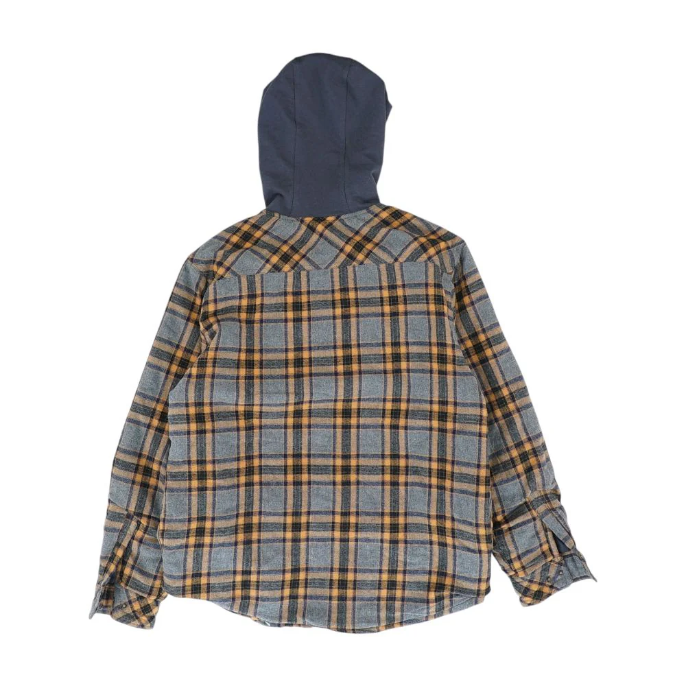 Orange Plaid Lightweight Jacket - Image 2