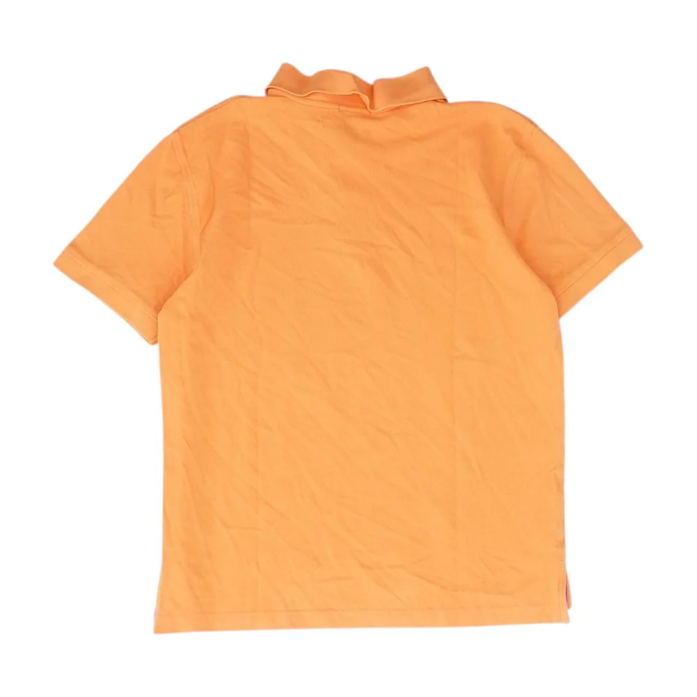 Orange Polo Top - Image 2