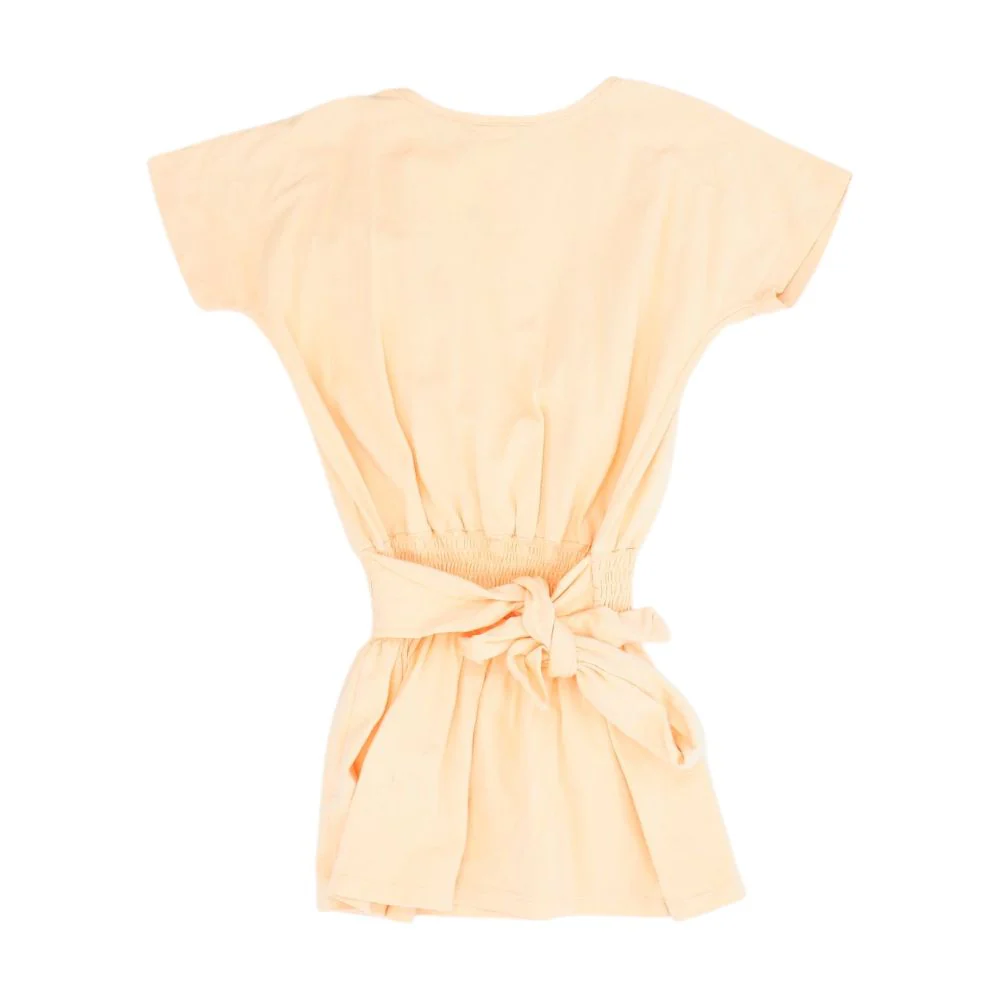 Orange Solid Knit Top - Image 2