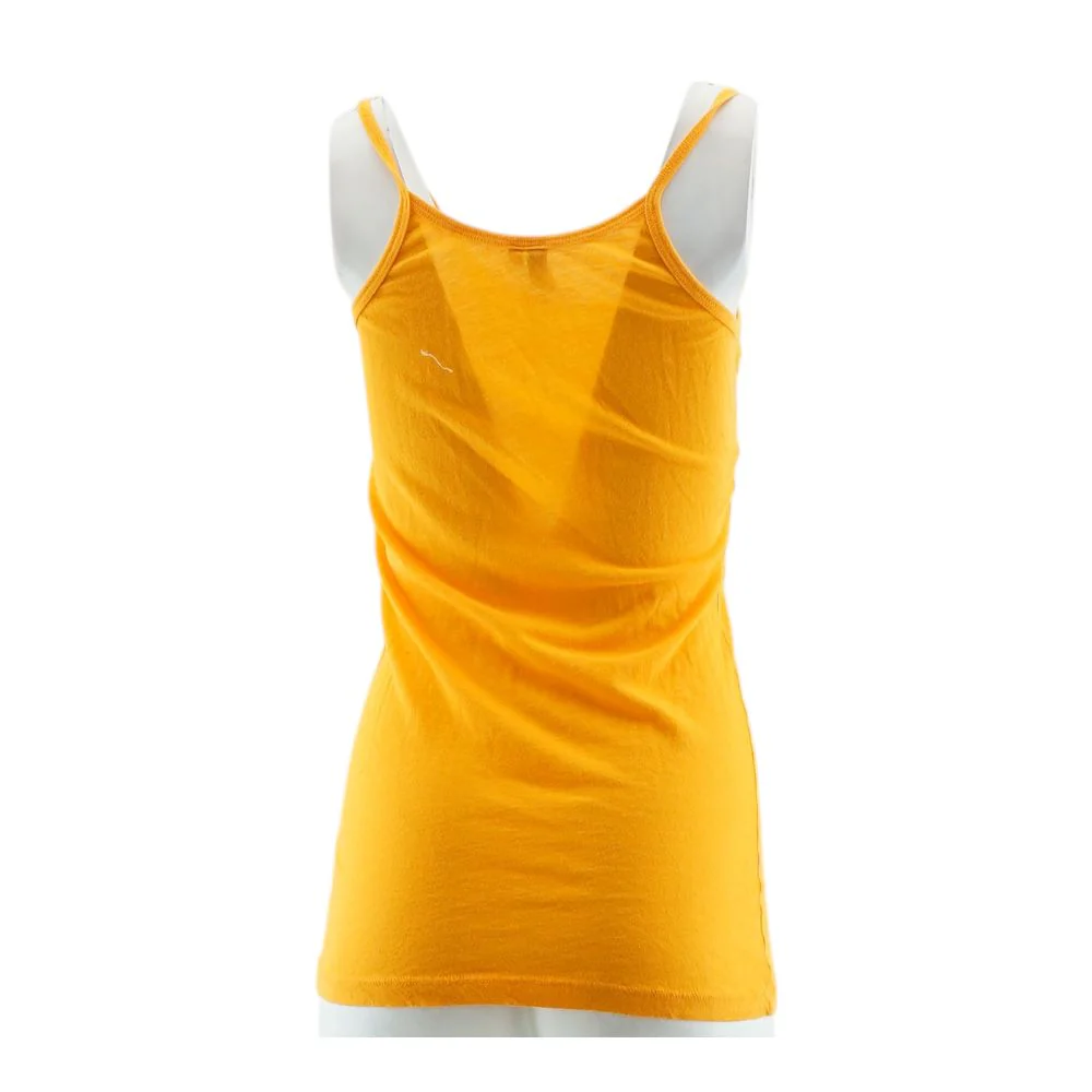 Orange Solid Mini Dress - Image 2