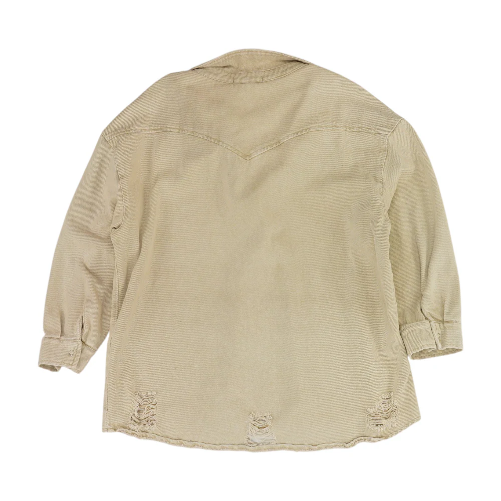Beige Outdoor Button Down - Image 2