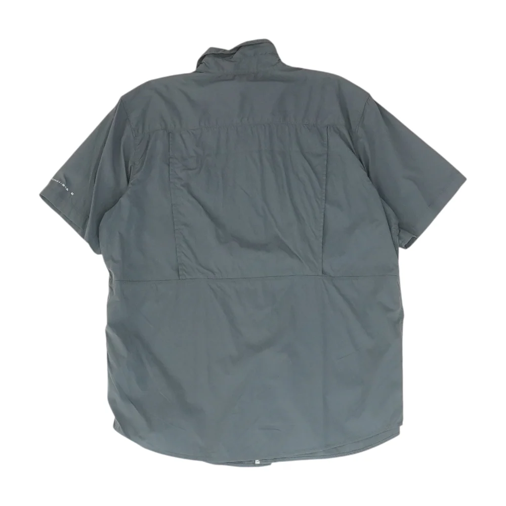 Gray Solid Outdoor Button Down - Image 2