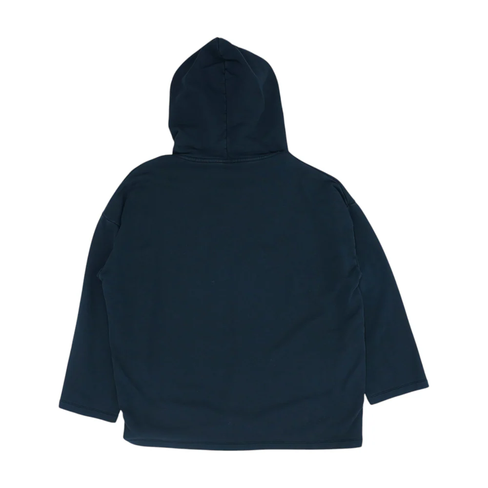 Black Solid Hoodie Pullover - Image 2