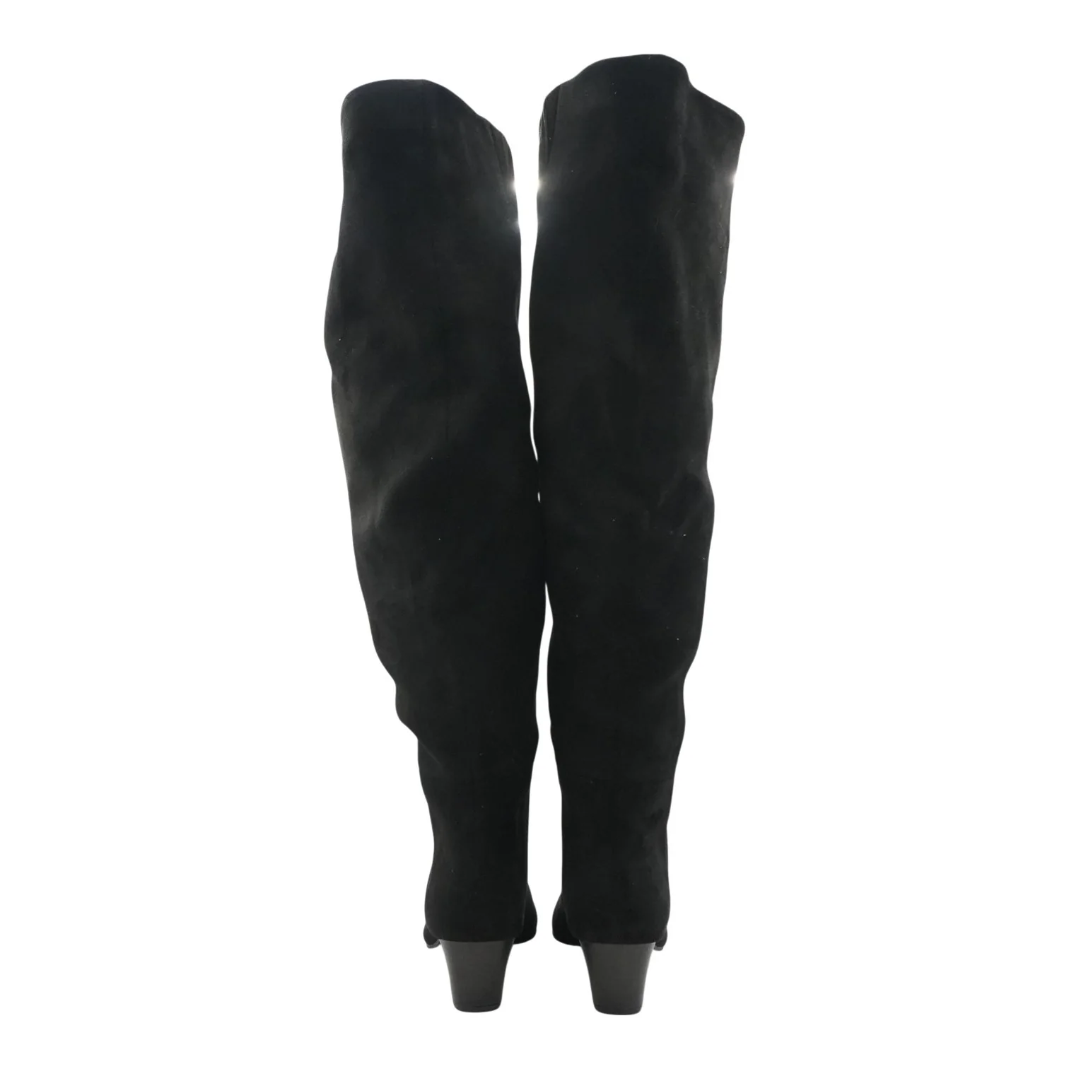 Black Over-the-Knee Boots - Image 2