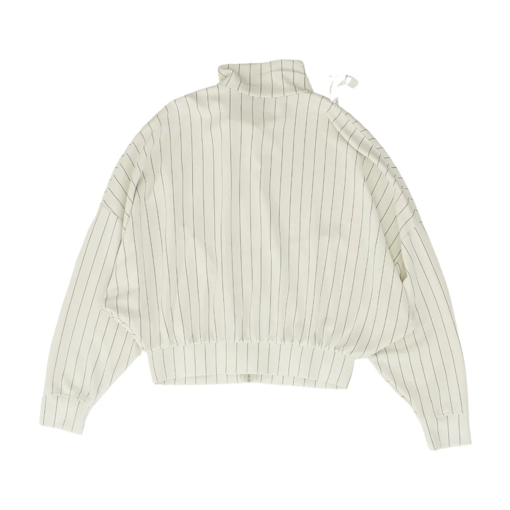 Beige Striped Active Jacket - Image 2