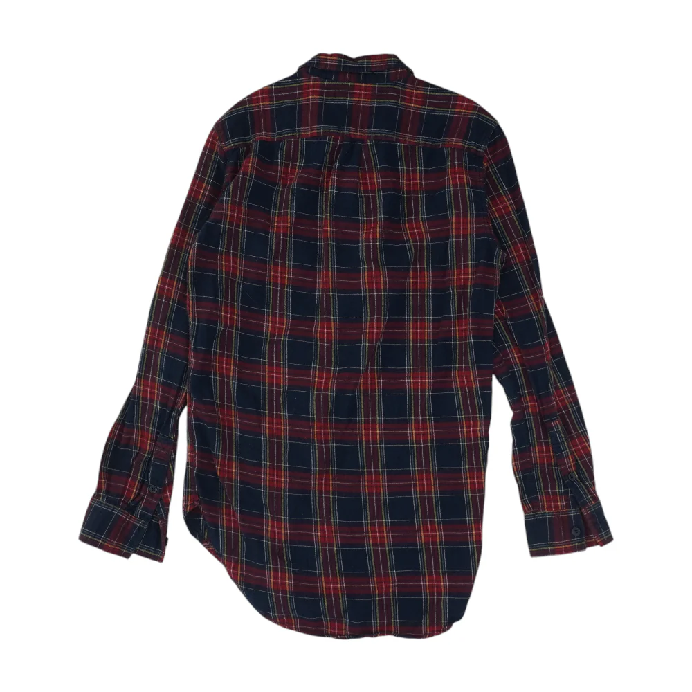 Red Plaid Flannel Button Down - Image 2