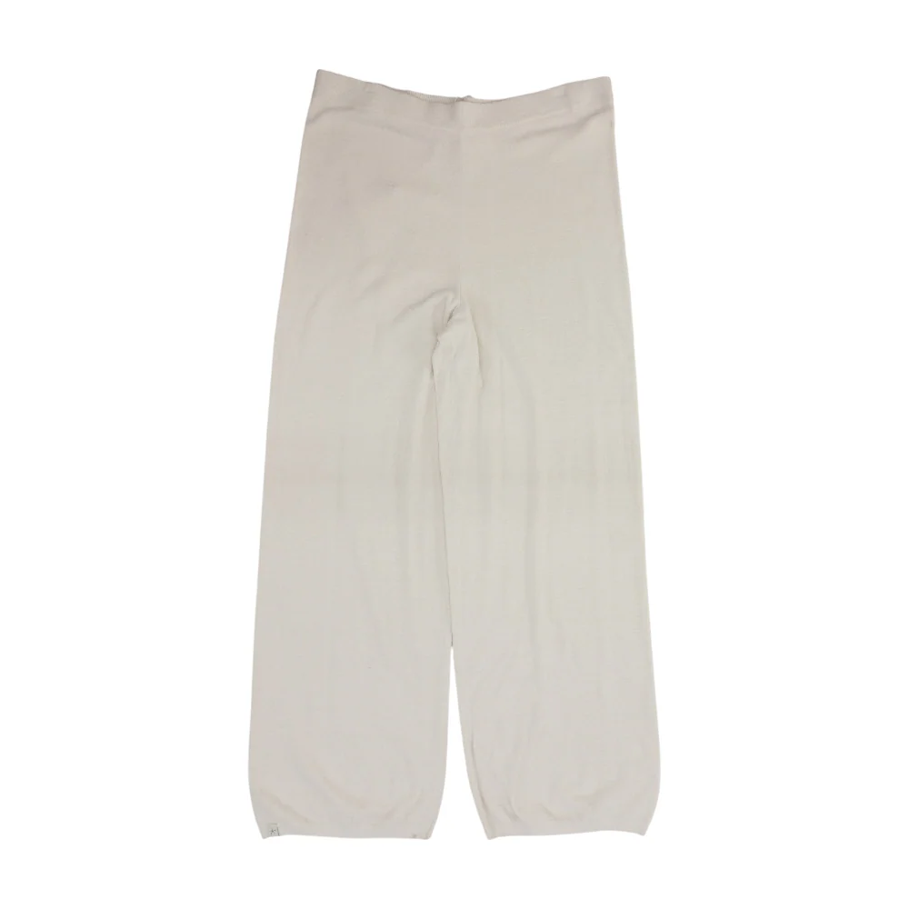 Beige Solid Pajama Bottom