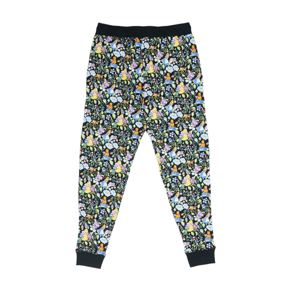 Black Graphic Pajama Bottom - Image 2