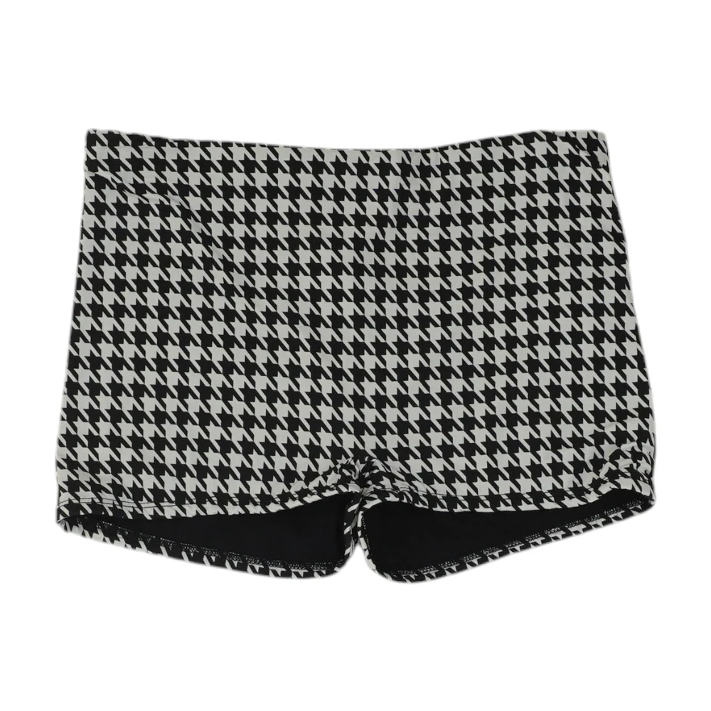Black Houndstooth Pajama Bottom