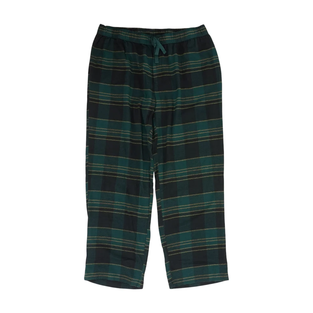 Green Plaid Pajama Bottom