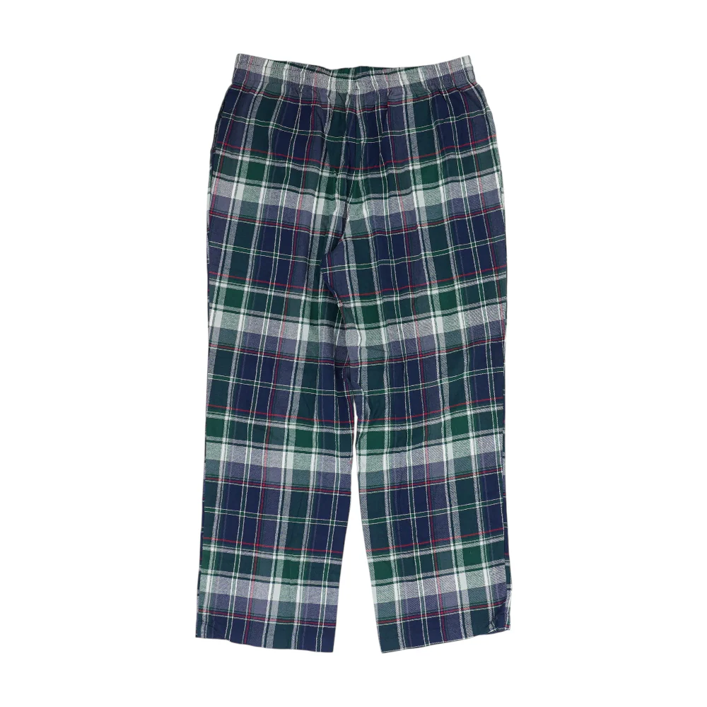 Navy Plaid Pajama Bottom - Image 2