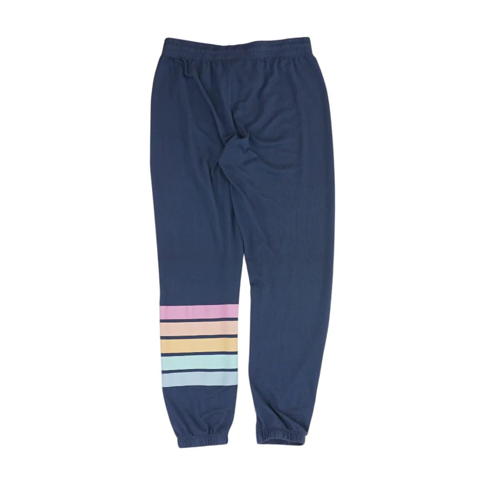 Blue Solid Pajama Bottom - Image 2