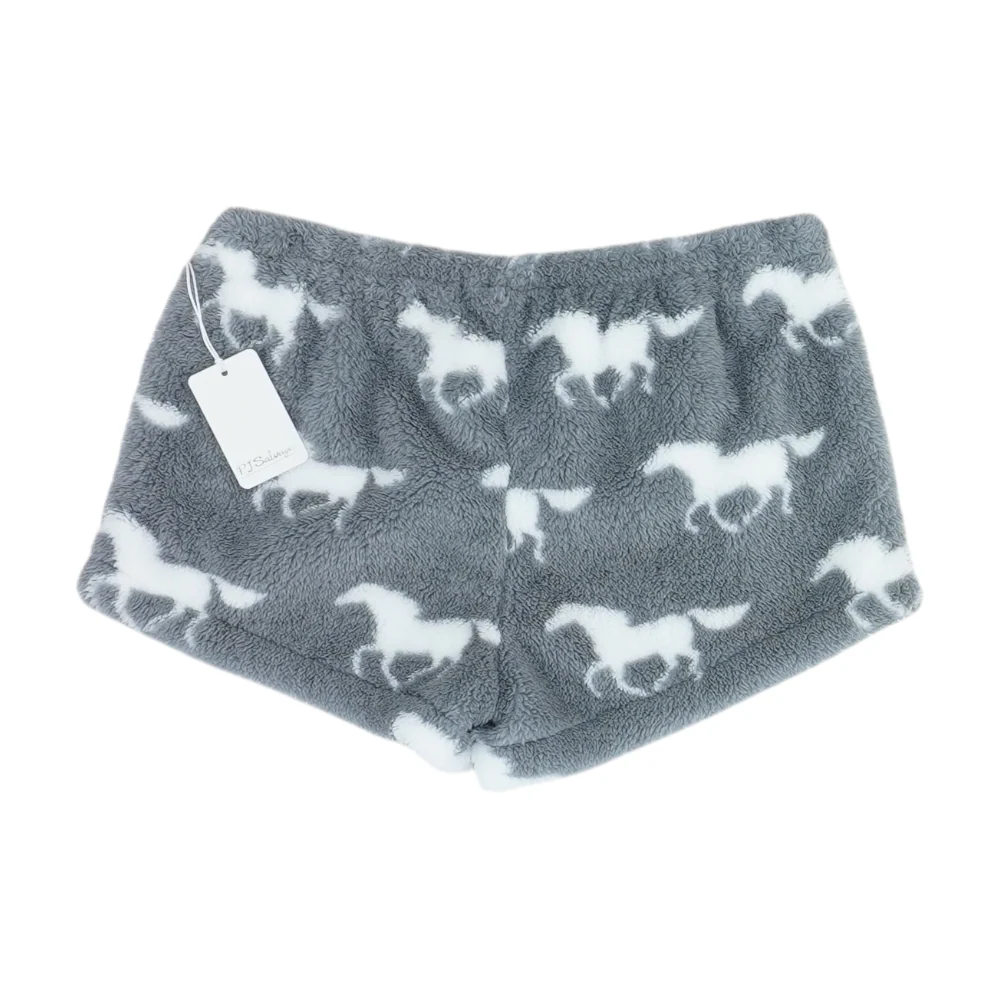 Gray Graphic Pajama Bottom - Image 2