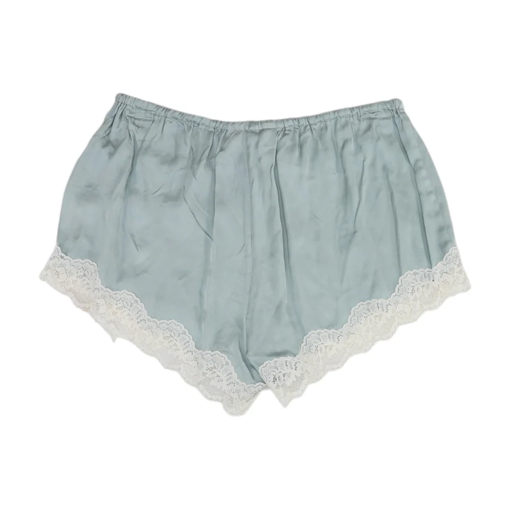 Blue Solid Pajama Bottom - Image 2