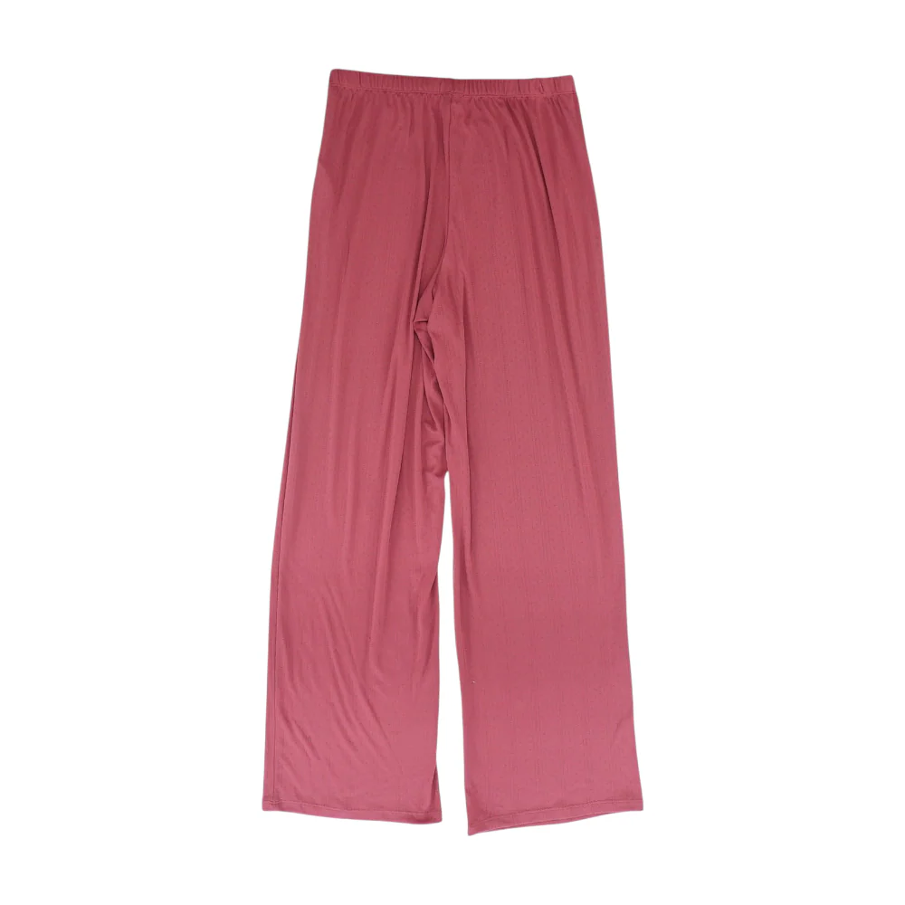 Magenta Solid Pajama Bottom - Image 2