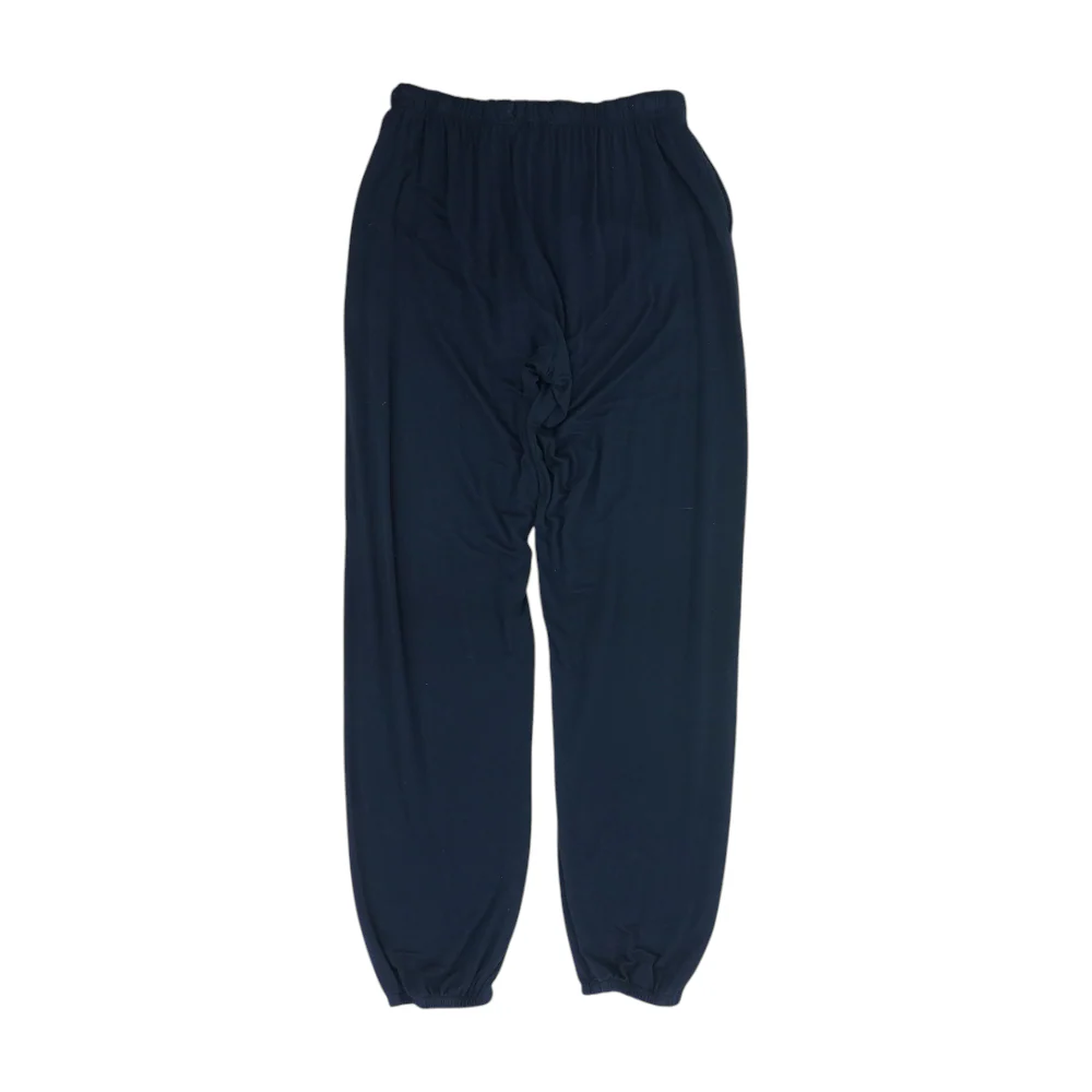 Navy Solid Pajama Bottom - Image 2