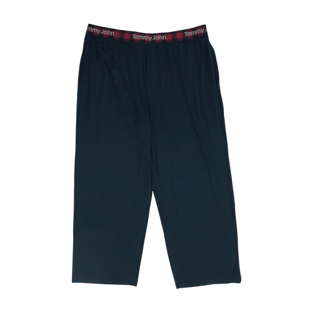 Black Solid Pajama Bottom