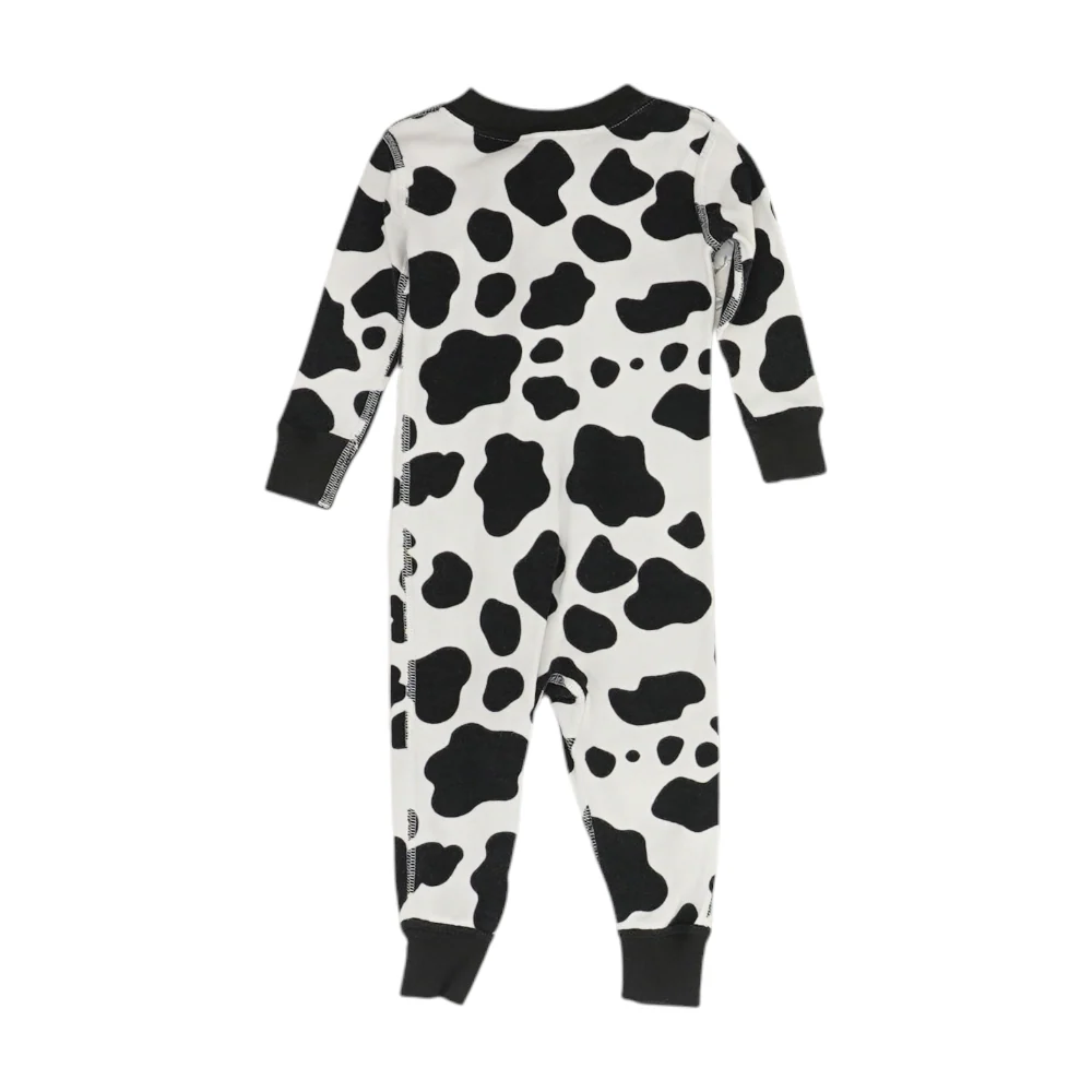 White Animal Print One-Piece - Image 2