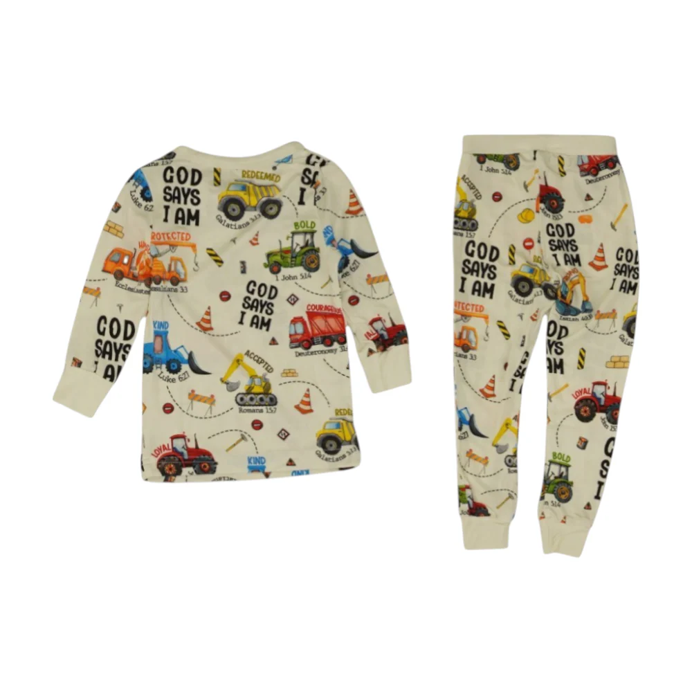 Multi Print Pajama Set - Image 2