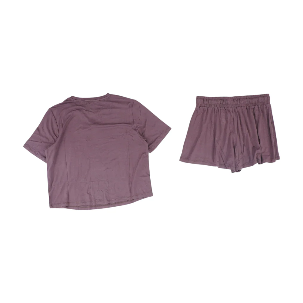 Brown Solid Pajama Set - Image 2
