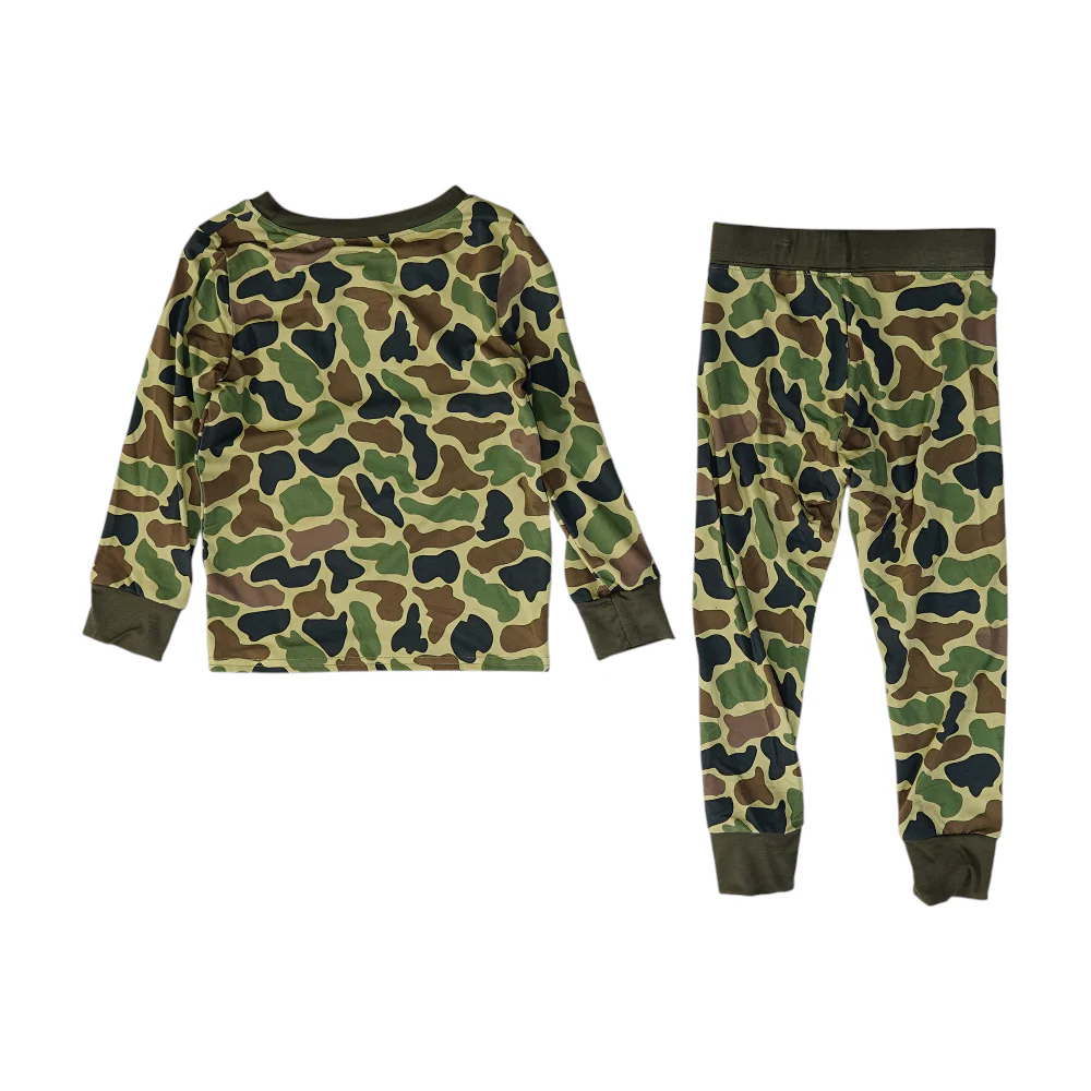 Tan Camo Pajama Set - Image 2