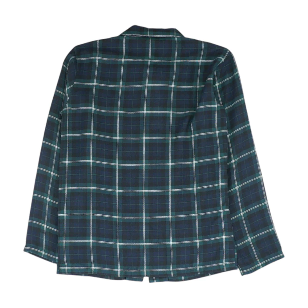 Green Plaid Pajama Top - Image 2