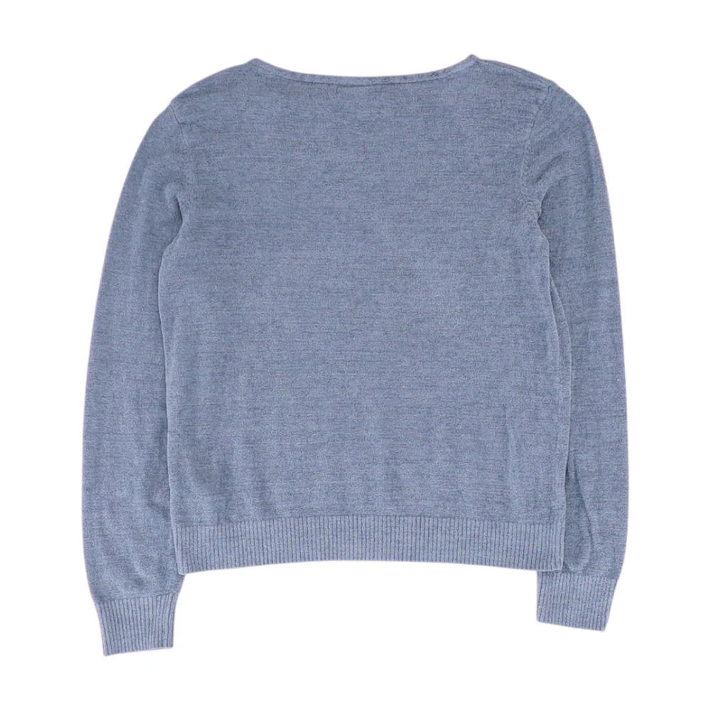 Blue Solid Pajama Top - Image 2
